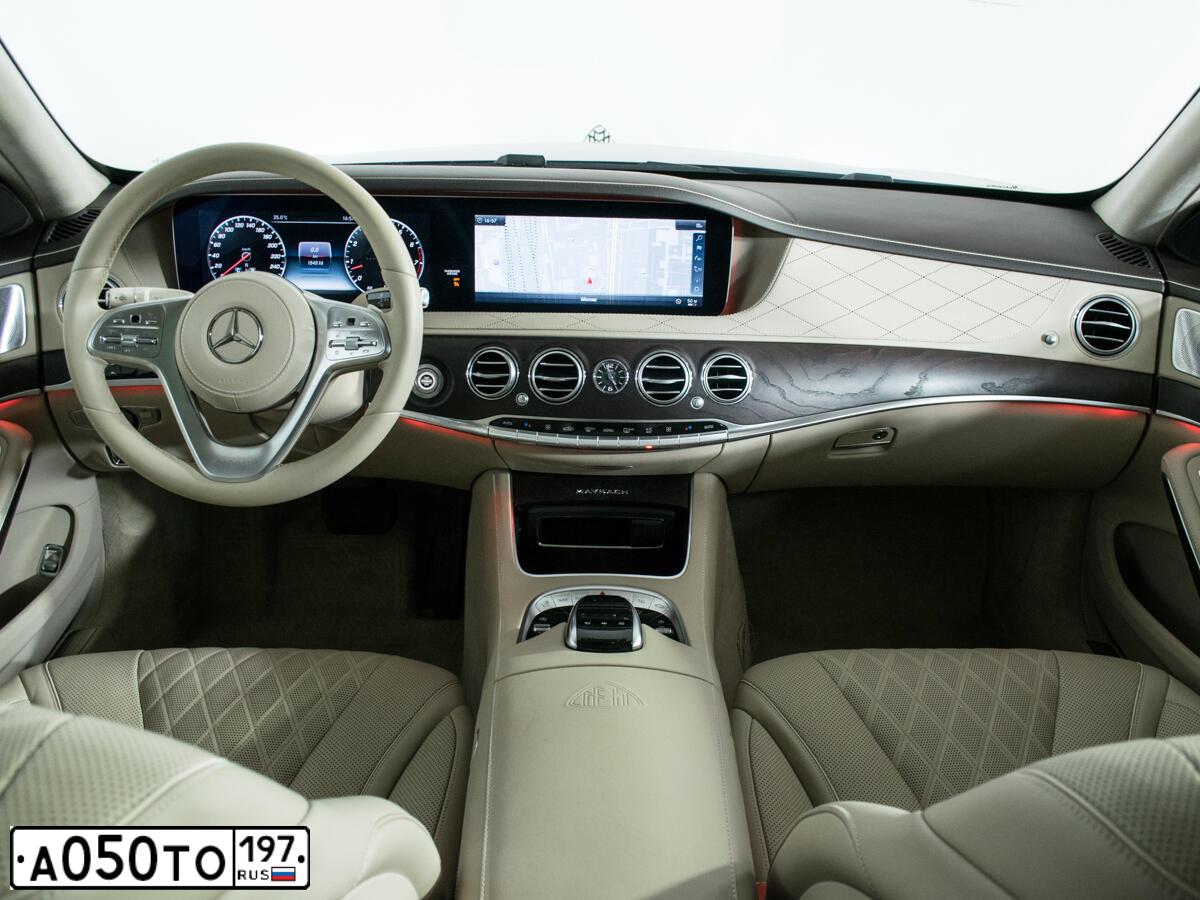 Фото автомобиля MERCEDES S-KLASSE, 2015 — госномер М222СО95. Цвет: Белый