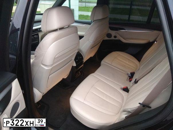Фото автомобиля BMW X5, 2016 — госномер С640СХ39. Цвет: ЧЕРНЫЙ
