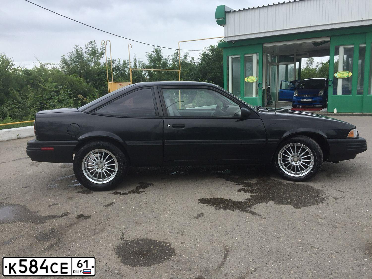Фото автомобиля CHEVROLET CAVALIER, 1994 — госномер К922ТК126. Цвет: ЧЕРНЫЙ