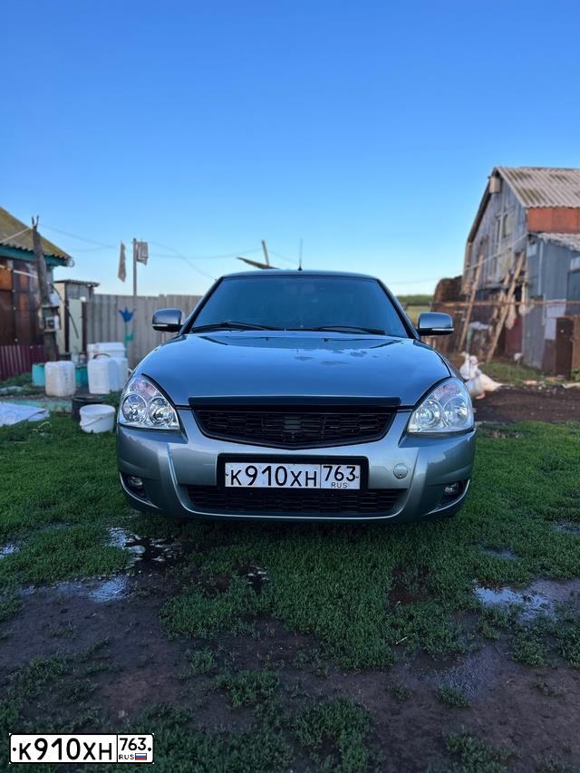 Фото автомобиля LADA 2170 PRIORA, 2011 — госномер К910ХН763. Цвет: средний серо-зеленый металлик