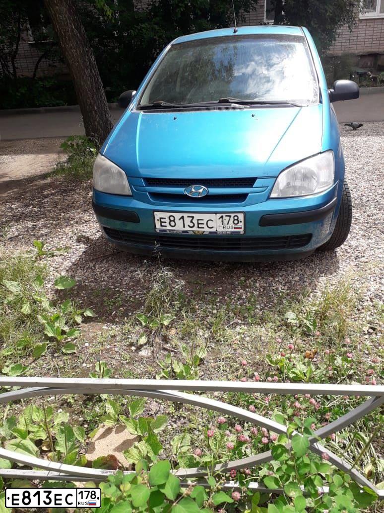 Фото автомобиля HYUNDAI GETZ, 2004 — госномер Е271ОА53