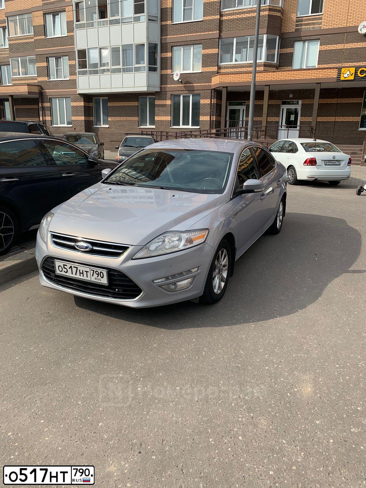 Фото автомобиля FORD MONDEO, 2011 — госномер О217РН46. Цвет: СЕРО-ГОЛУБОЙ