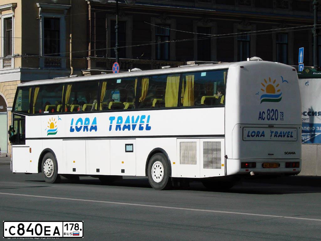Фото автомобиля SCANIA SERIE K, 1991 — госномер В873РМ147. Цвет: Белый