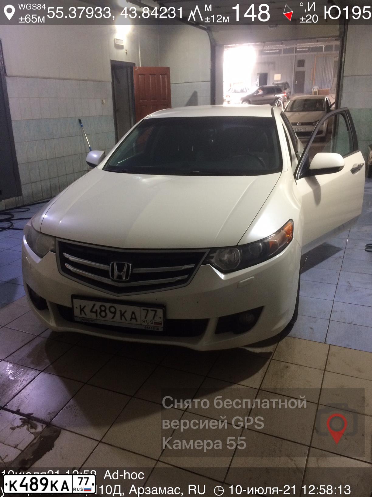 Фото автомобиля LADA 2109 SAMARA, 1995 — госномер К489КА77. Цвет: ТЕМНО-СИНИЙ