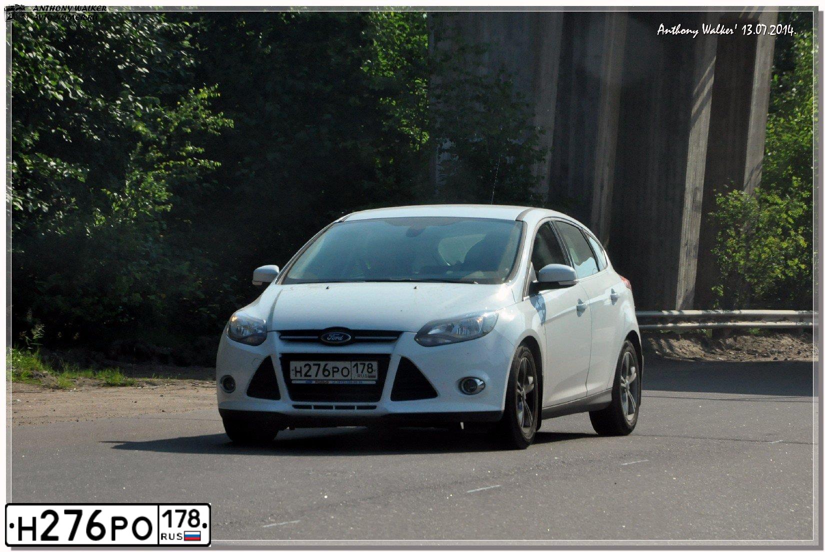 Фото автомобиля FORD FOCUS, 2013 — госномер О654ММ29