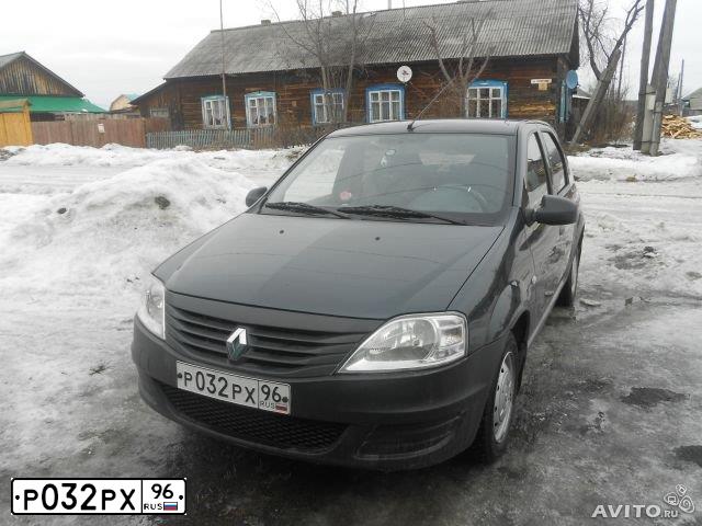 Фото автомобиля RENAULT LOGAN, 2010 — госномер А376КМ155. Цвет: ТЕМНО-СЕРЫЙ
