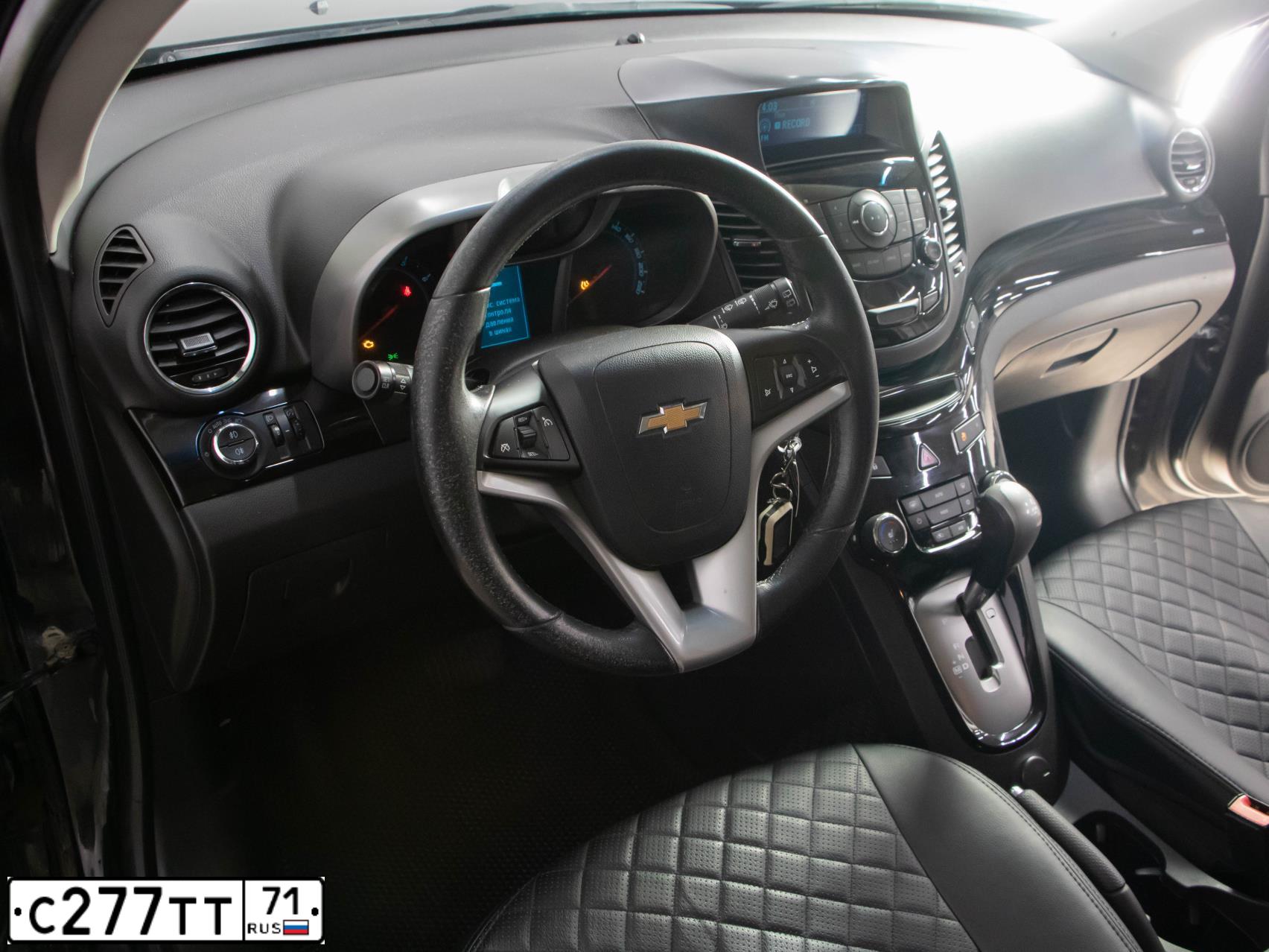 Фото автомобиля CHEVROLET LACETTI, 2008 — госномер С277ТТ71. Цвет: ЧЕРНЫЙ