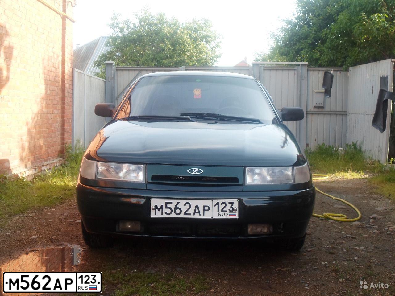 Фото автомобиля LADA 2110, 2003 — госномер М108ВМ01. Цвет: Темно-зеленый