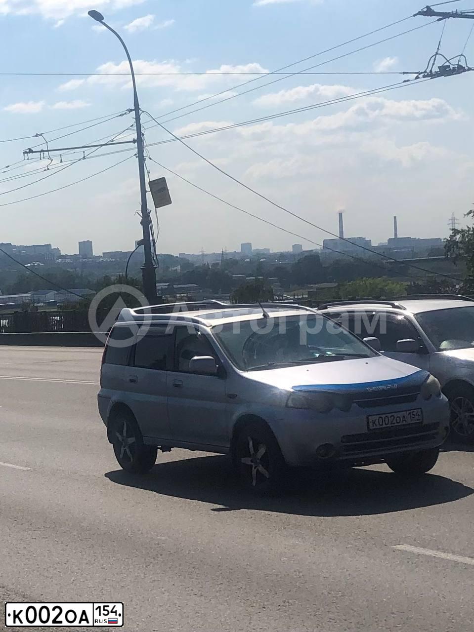 Фото автомобиля HONDA HR-V, 2004 — госномер У696СМ02. Цвет: СВЕТЛО-СИРЕНЕВЫЙ