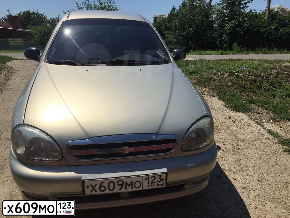 Фото автомобиля ZAZ LANOS, 2006 — госномер Х609МО123. Цвет: СЕРЕБРИСТЫЙ