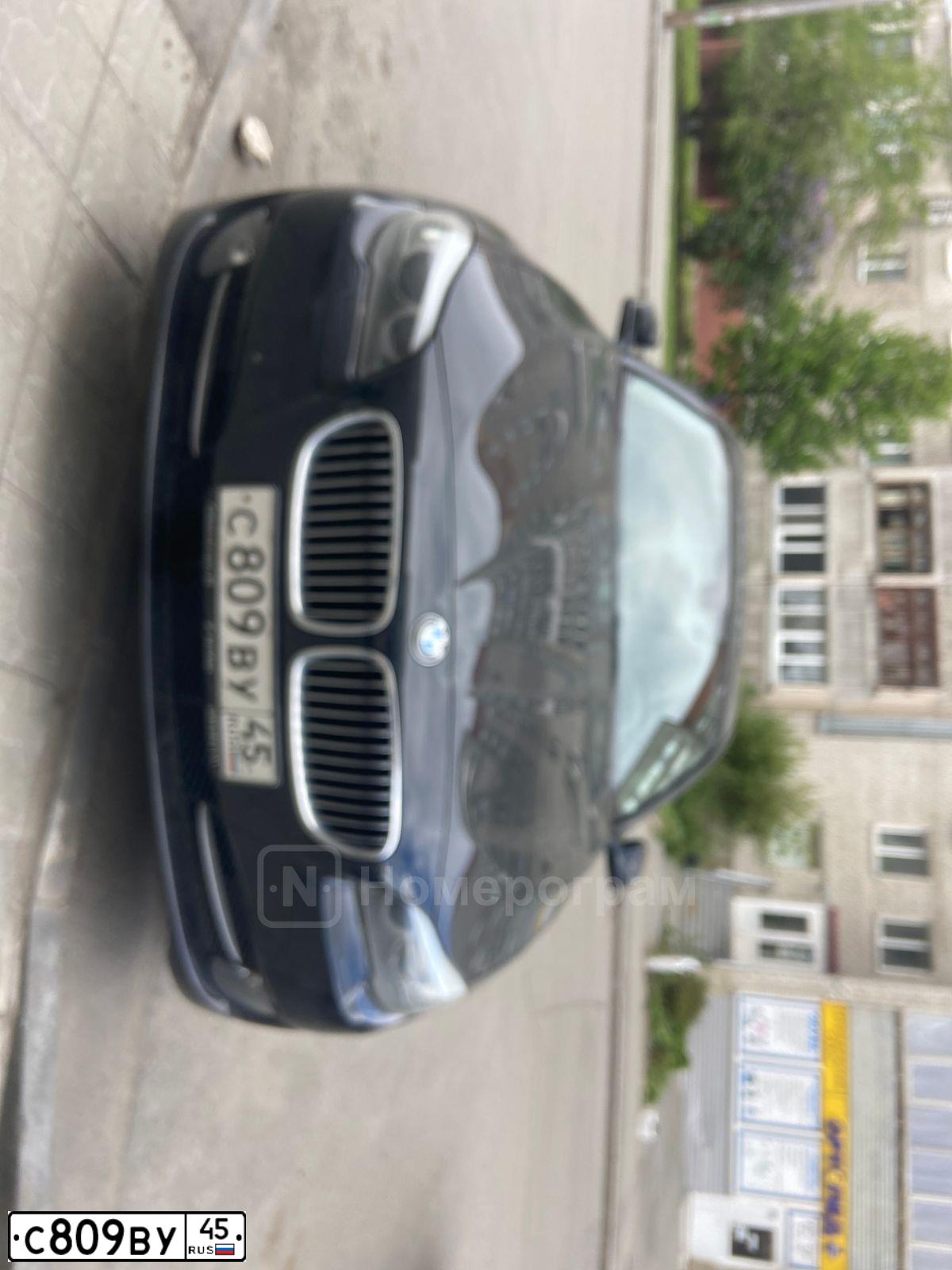 Фото автомобиля FORD FOCUS, 2005 — госномер С809ВУ45. Цвет: ЧЕРНЫЙ