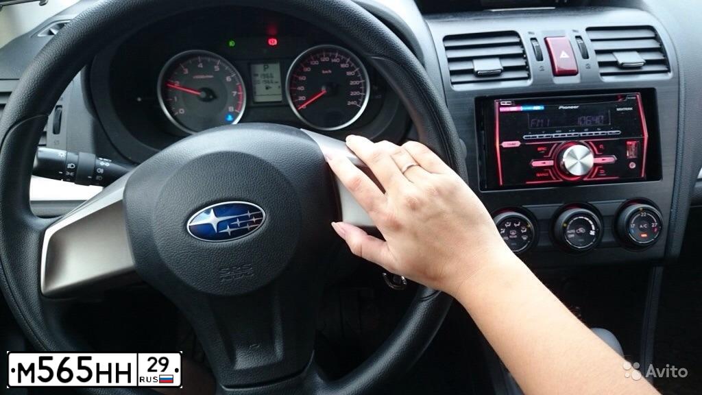 Фото автомобиля SUBARU IMPREZA, 2014 — госномер А137АР83. Цвет: ЧЕРНЫЙ