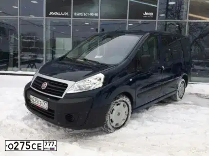 Фото автомобиля FIAT SCUDO, 2015 — госномер О275СЕ777. Цвет: ТЕМНО-СИНИЙ