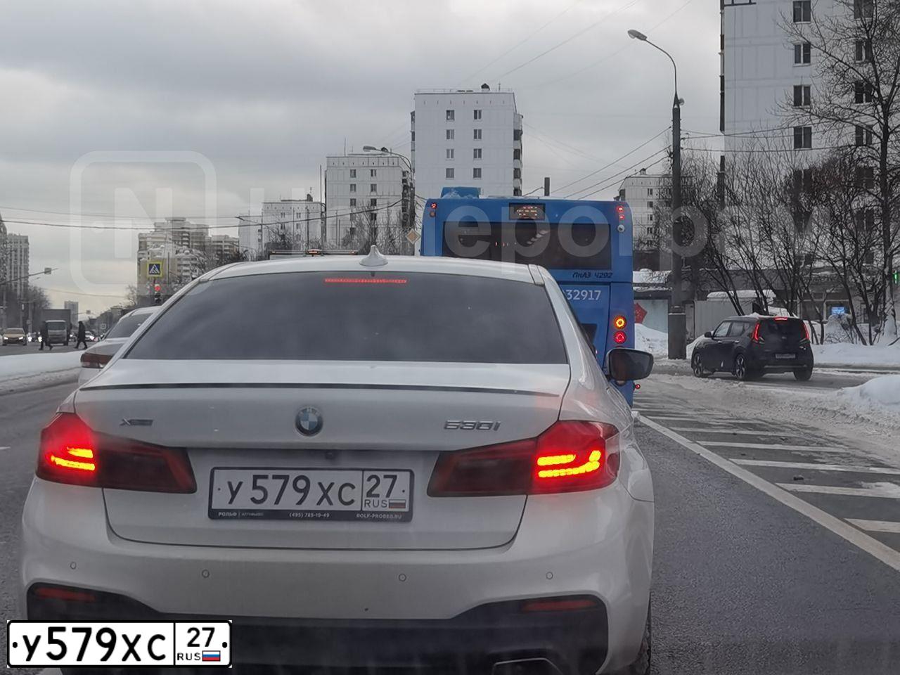 Фото автомобиля BMW 530I, 2019 — госномер О887ТМ159