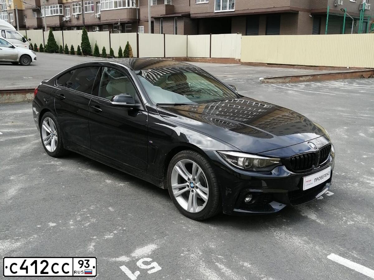 Фото автомобиля BMW 420I, 2018 — госномер У293ХС57