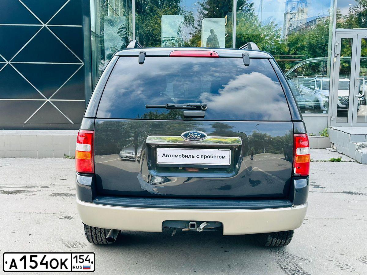 Фото автомобиля FORD EXPLORER, 2006 — госномер К054ОК154. Цвет: ТЕМНО СЕРЫЙ