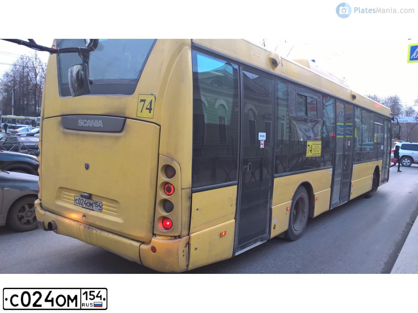 Фото автомобиля SCANIA OMNILINK, 2007 — госномер Т499УМ33