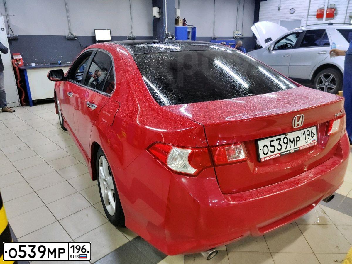 Фото автомобиля HONDA ACCORD, 2008 — госномер Е921ОВ790