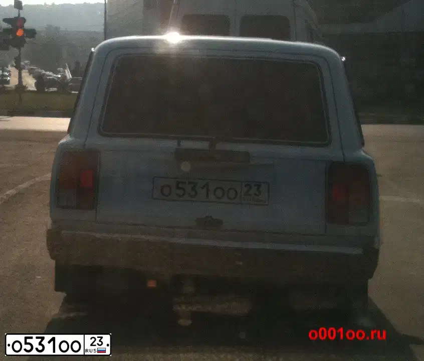 Фото автомобиля LADA 2104, 2011 — госномер О531ОО23. Цвет: Белый