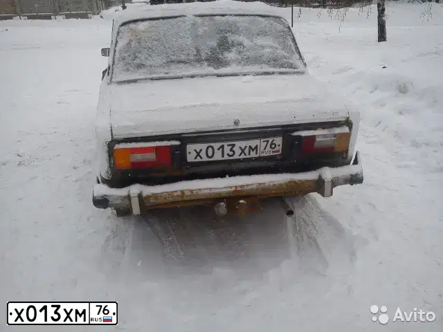 Фото автомобиля LADA 2106, 1994 — госномер Х013ХМ76. Цвет: БЕЛЫЙ