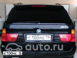 Фото автомобиля BMW X5, 2002 — госномер У261ТО123. Цвет: ЧЕРНЫЙ