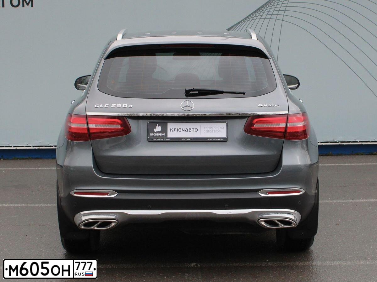 Фото автомобиля MERCEDES GLC-KLASSE, 2015 — госномер К917НМ761. Цвет: Серый