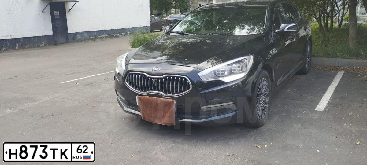 Фото автомобиля KIA QUORIS, 2013 — госномер Н873ТК62. Цвет: ЧЕРНЫЙ