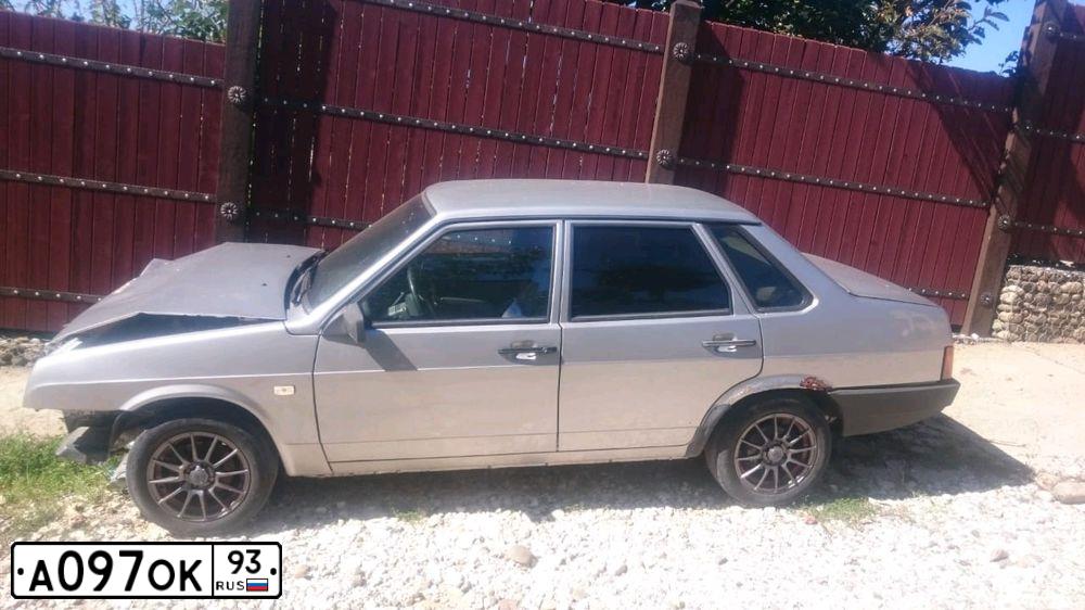 Фото автомобиля VAZ 2109 SAMARA, 2003 — госномер А097ОК93