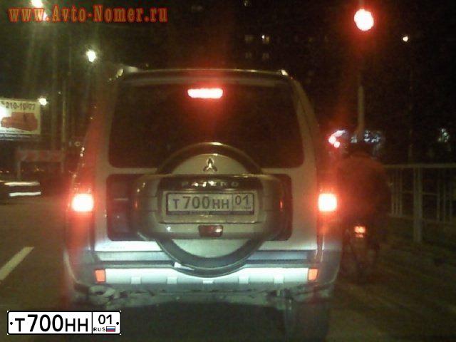 Фото автомобиля NISSAN PATROL, 2011 — госномер Т700НН01. Цвет: Белый