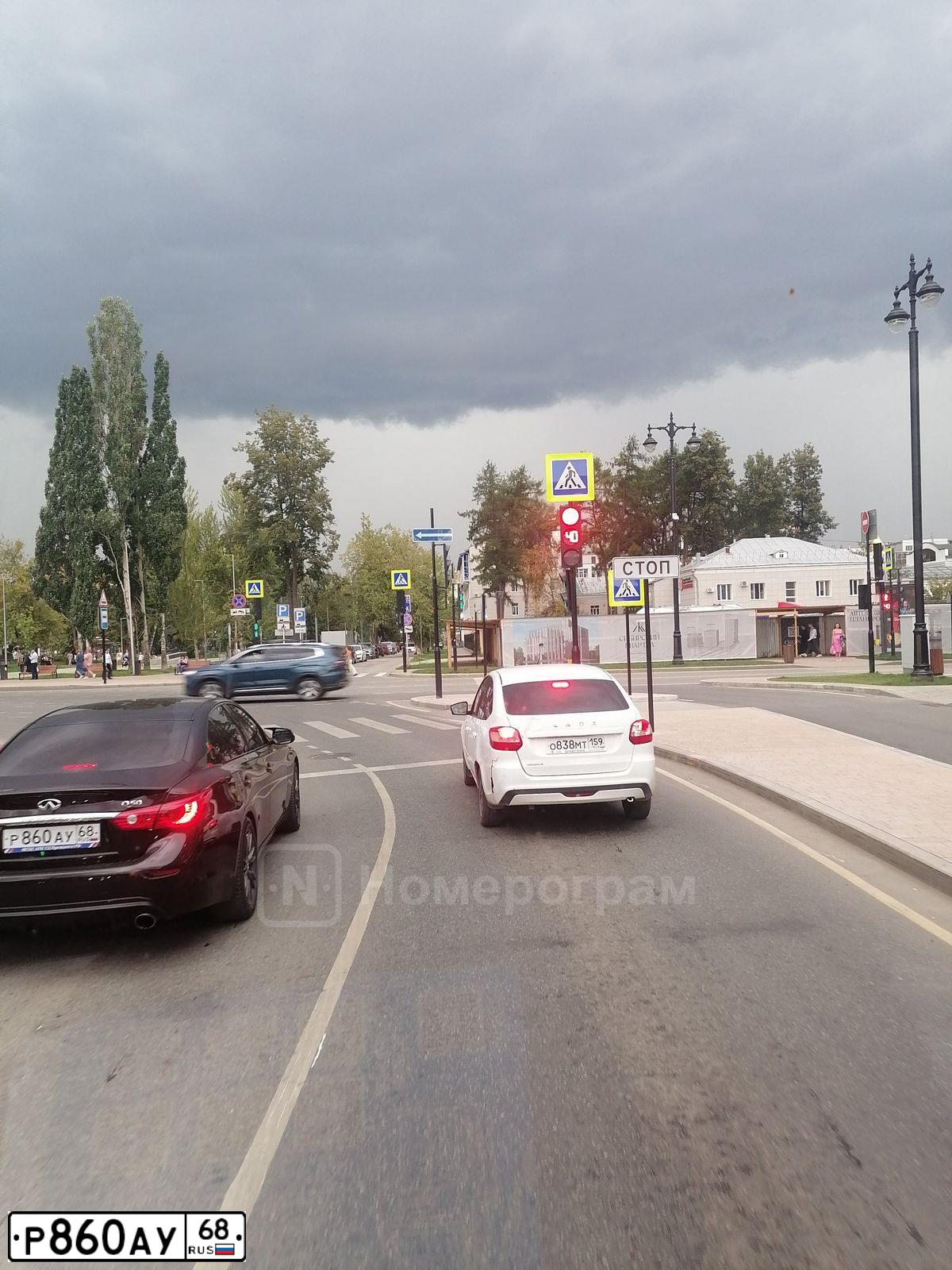 Фото автомобиля INFINITI Q50, 2014 — госномер Р860АУ68. Цвет: ЧЕРНЫЙ