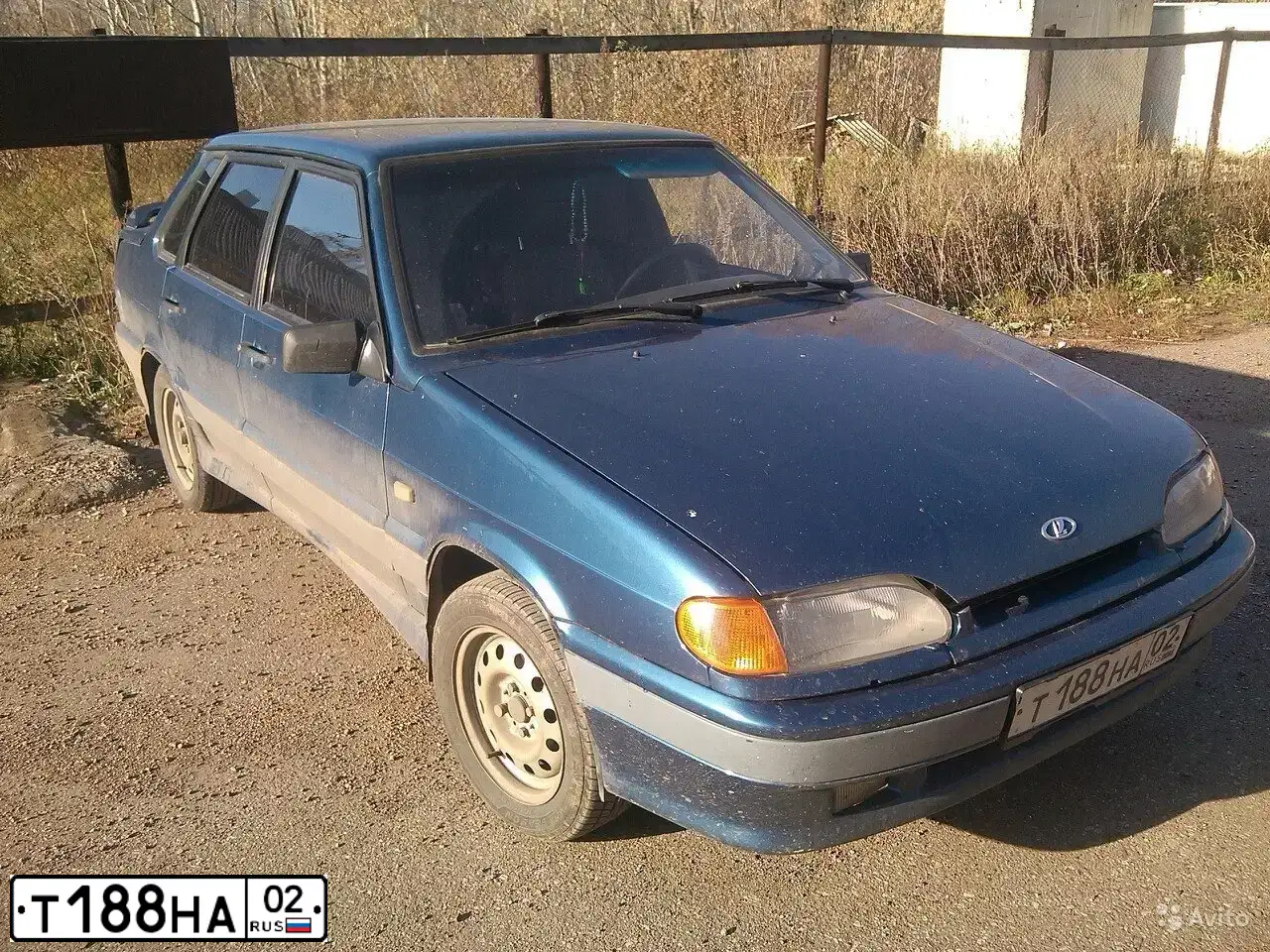 Фото автомобиля LADA 2115, 2004 — госномер В870МТ702. Цвет: сине-зеленый