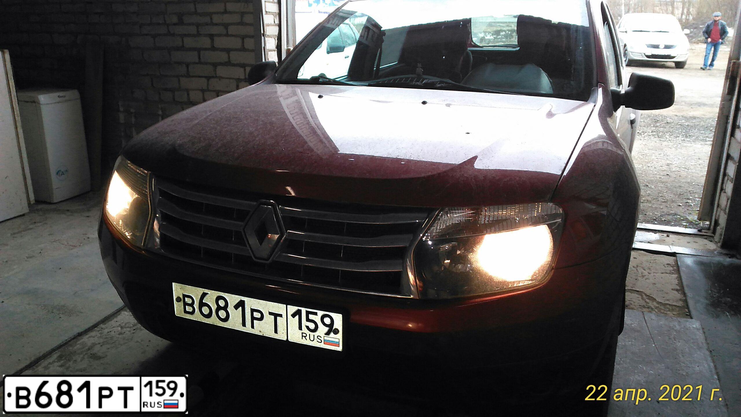 Фото автомобиля RЕNАULТ DUSТЕR, 2012 — госномер В681РТ159