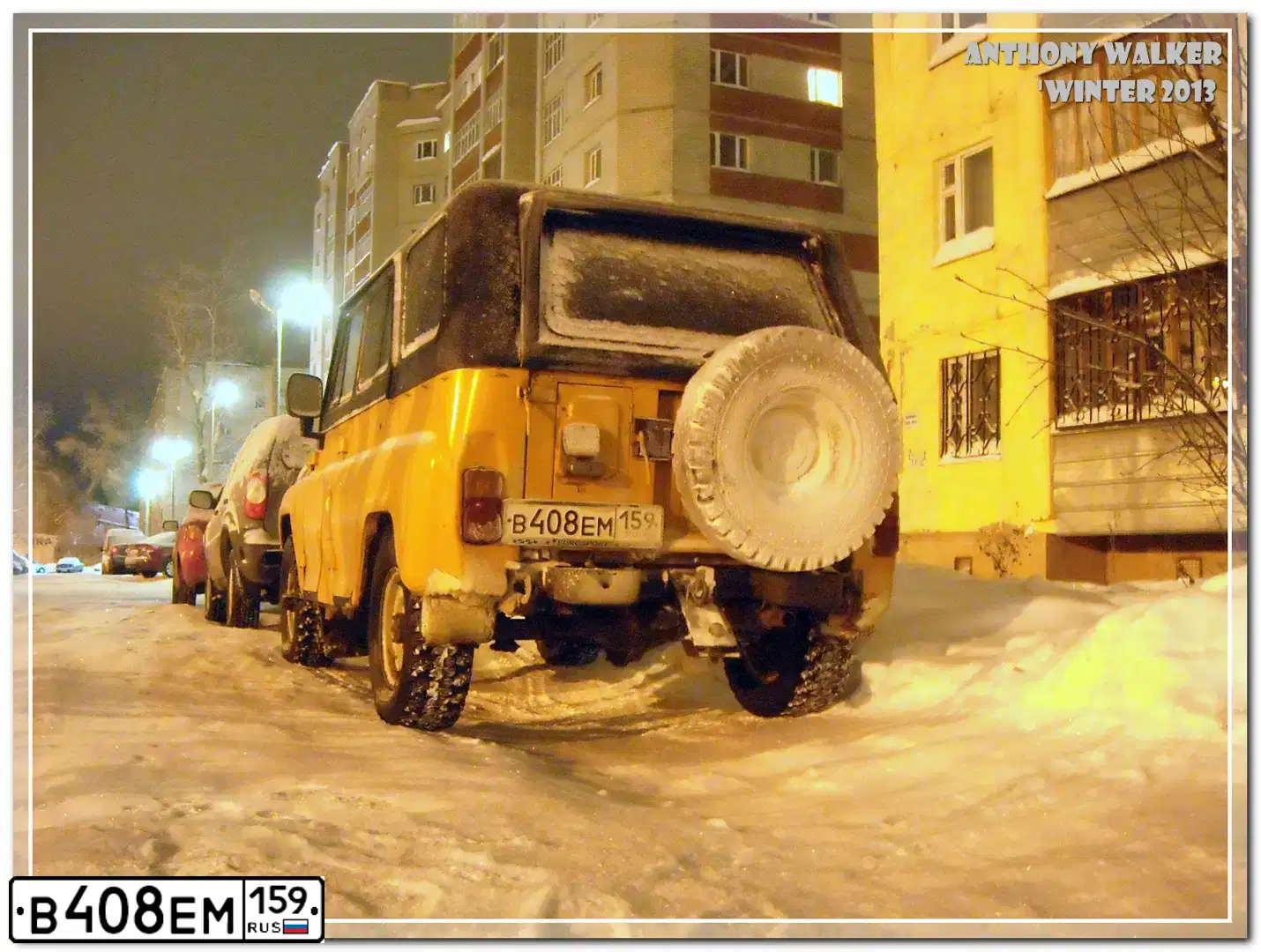 Фото автомобиля UAZ 3151 / HUNTER, 1995 — госномер А599НН59