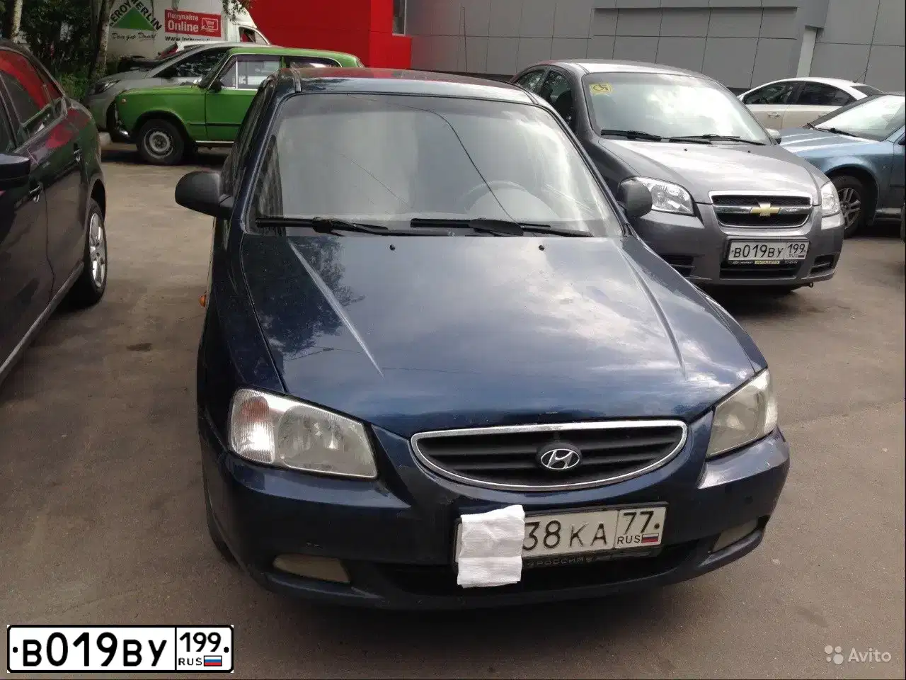 Фото автомобиля CHEVROLET AVEO, 2007 — госномер В019ВУ199. Цвет: СЕРЫЙ