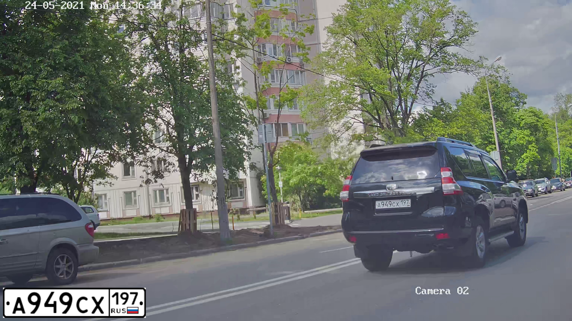 Фото автомобиля TOYOTA LANDCRUISER, 2007 — госномер А949СХ197. Цвет: ЧЕРНЫЙ
