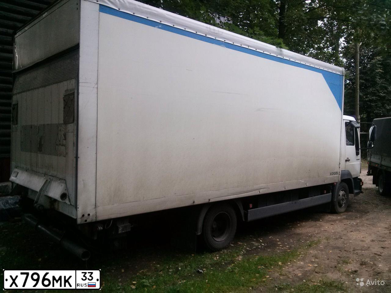 Фото автомобиля MAN LE 8.XXX /4X2/, 2003 — госномер Е799ММ164. Цвет: Белый