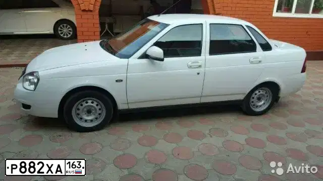 Фото автомобиля LADA 2170 PRIORA, 2012 — госномер Т506ЕХ07. Цвет: Белый