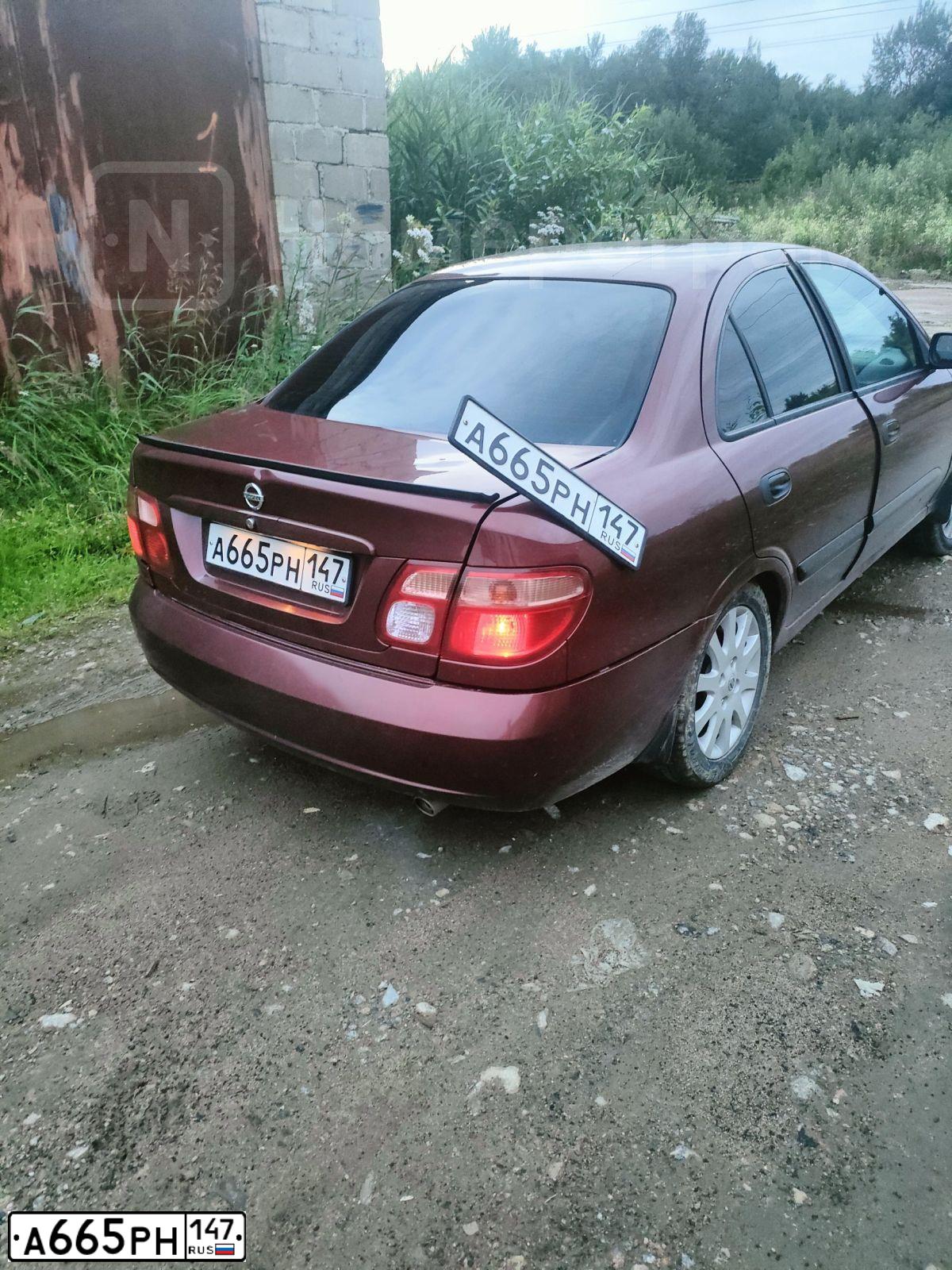 Фото автомобиля NISSAN ALMERA, 2005 — госномер К655СК53