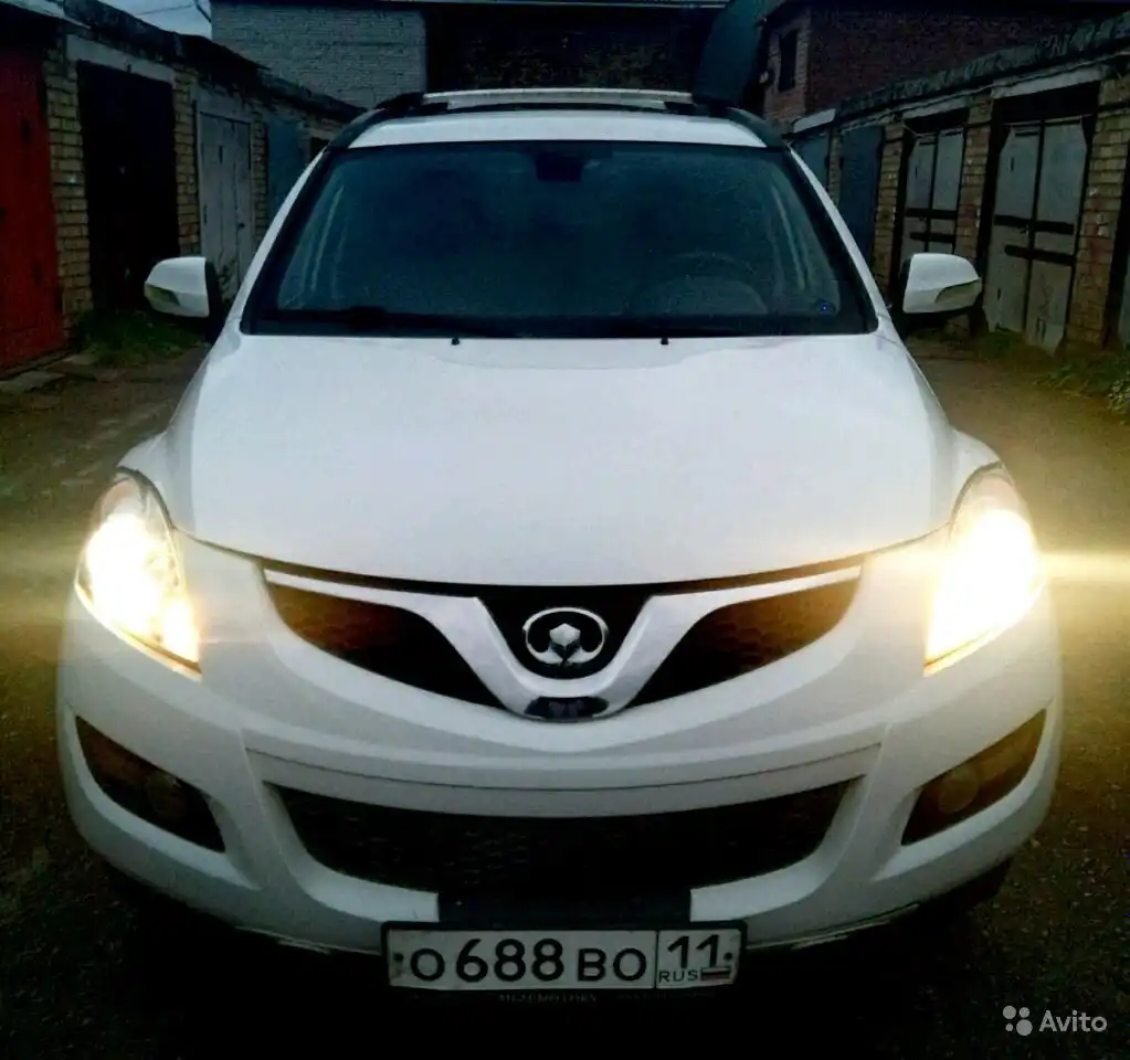 Фото автомобиля GREAT WALL H5, 2011 — госномер А834УЕ43. Цвет: Белый