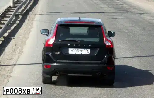 Фото автомобиля VOLVO XC60, 2012 — госномер Р008ХВ116