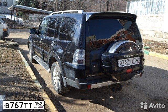 Фото автомобиля MITSUBISHI PAJERO, 2007 — госномер М003НС73. Цвет: ЧЕРНЫЙ
