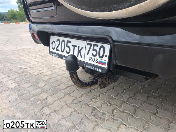 Фото автомобиля HONDA CR-V, 2002 — госномер В767КО163. Цвет: ЧЕРНЫЙ