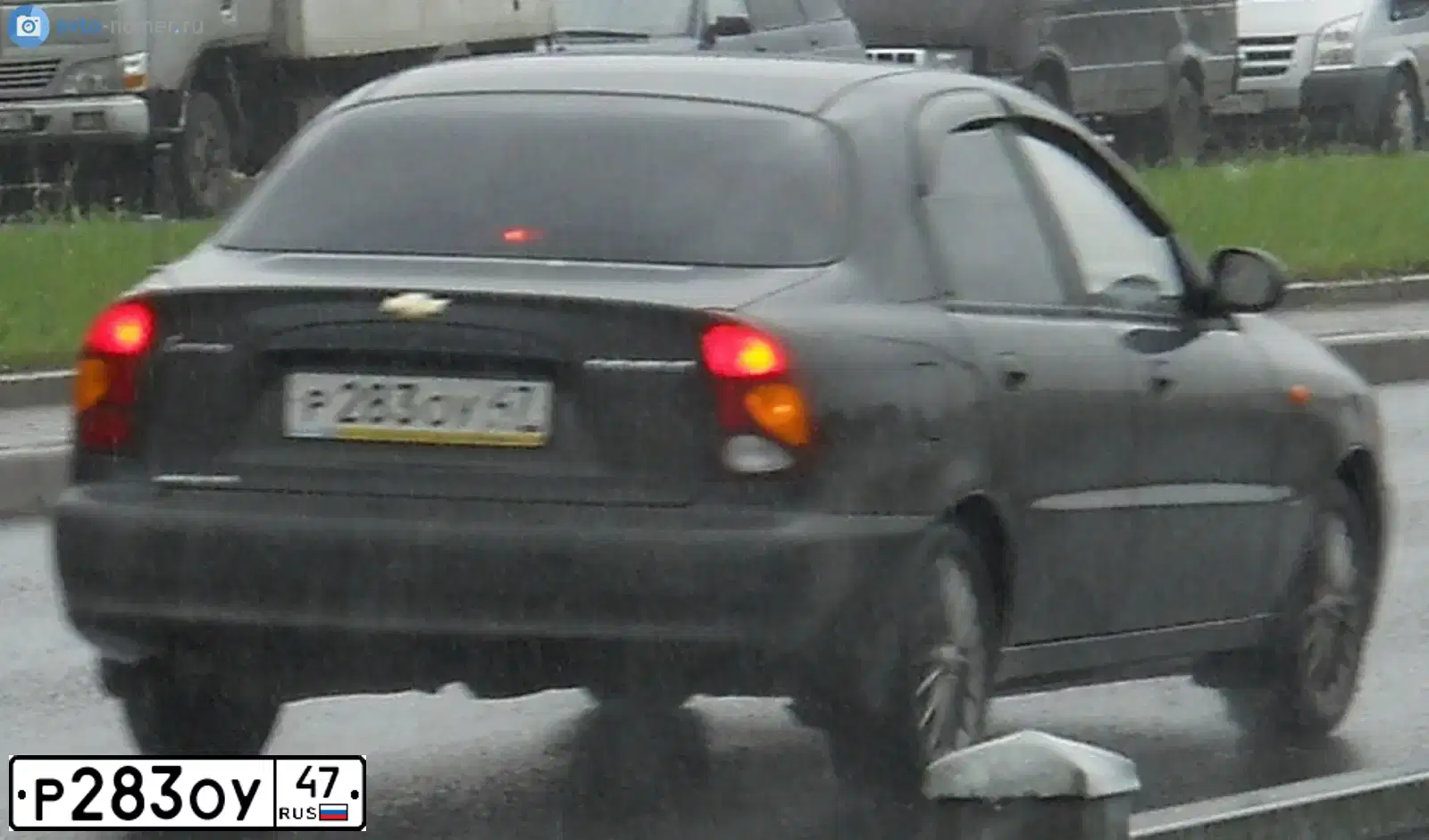 Фото автомобиля CHEVROLET LANOS, 2008 — госномер М881АА53