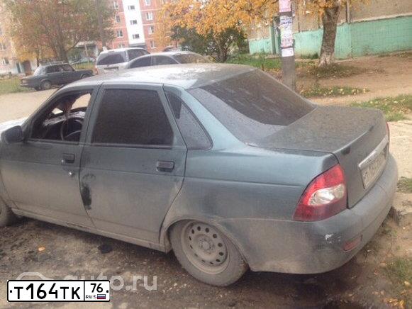 Фото автомобиля LADA 2170 PRIORA, 2008 — госномер Т164ТК76. Цвет: СЕРО-СИНЕ-ЗЕЛЕНЫЙ