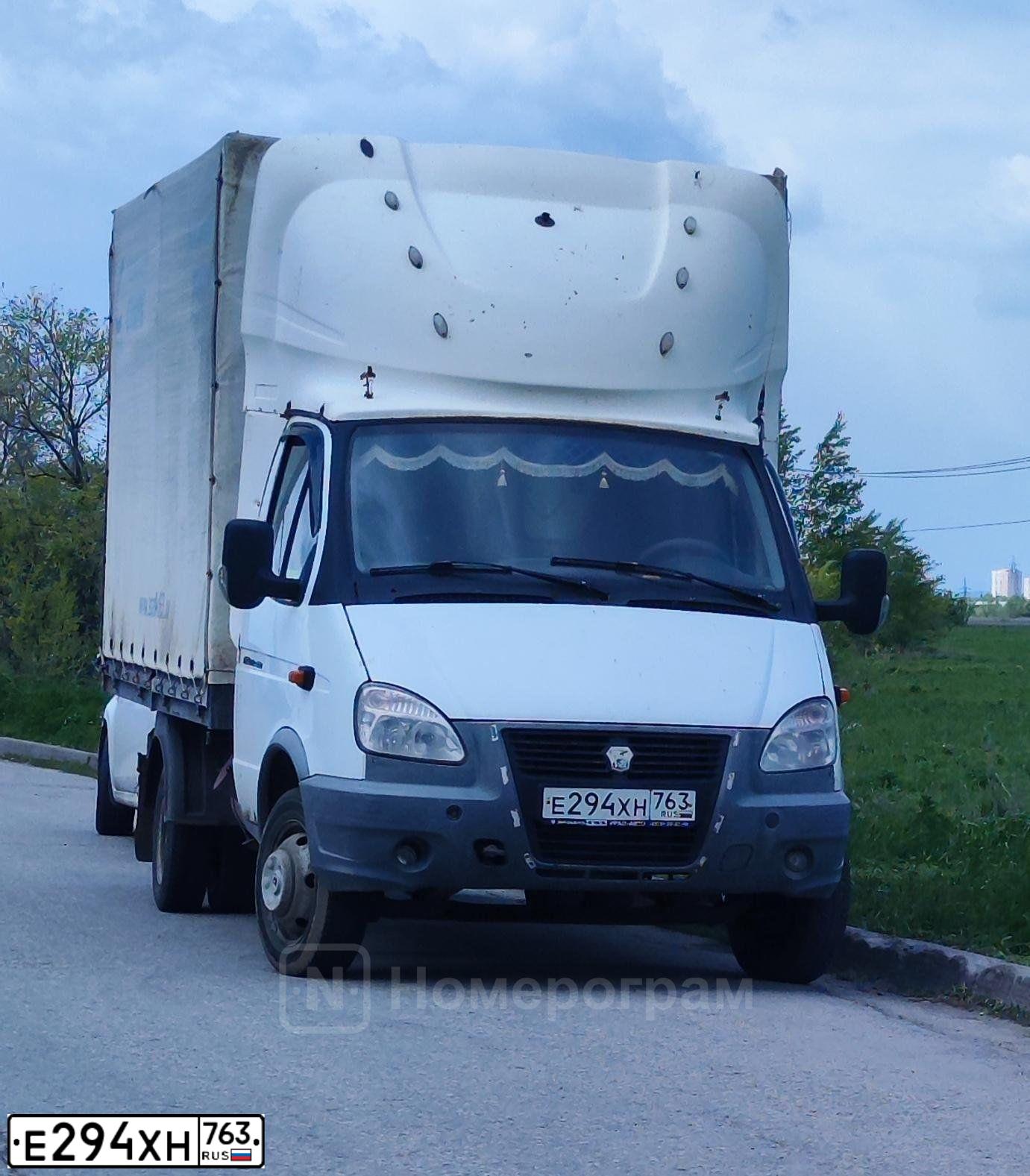 Фото автомобиля GAZ 3302 EL, 2013 — госномер Т398УО163. Цвет: Белый
