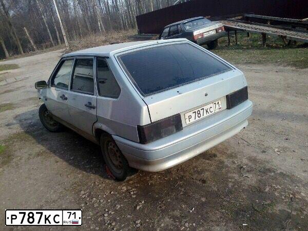 Фото автомобиля MITSUBISHI PAJERO SPORT, 2004 — госномер Р787КС71. Цвет: СЕРЕБРИСТЫЙ