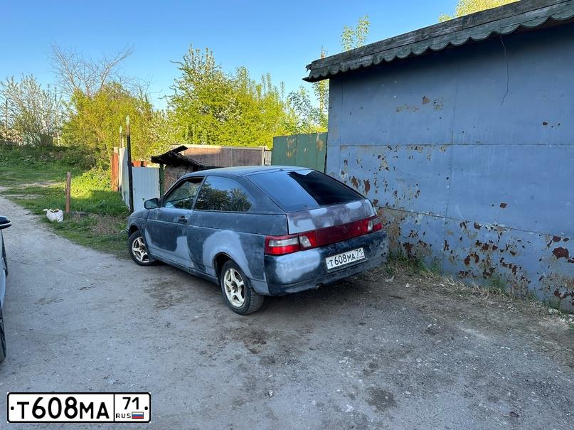 Фото автомобиля LADA 2112 LADA, 2008 — госномер К040РХ40. Цвет: ГРАФИТОВЫЙ МЕТАЛЛИК