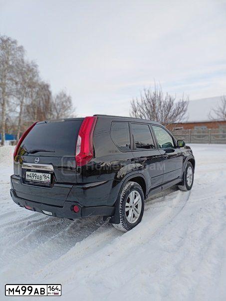 Фото автомобиля NISSAN X-TRAIL, 2014 — госномер А027РО797. Цвет: ЧЕРНЫЙ