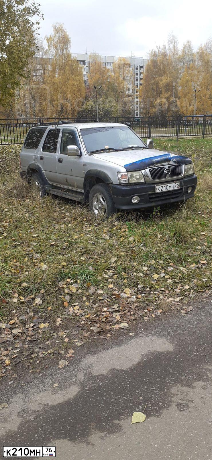 Фото автомобиля GREAT WALL ГРЕЙТ ВОЛЛ CC 6460 DY, 2007 — госномер К210МН76. Цвет: СЕРЫЙ