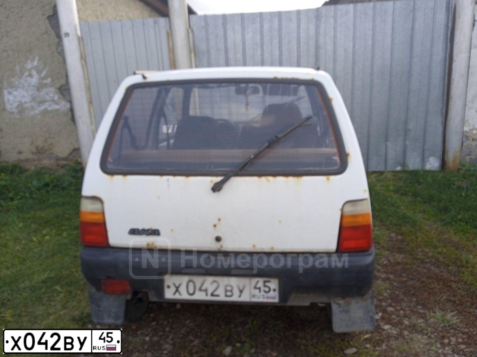 Фото автомобиля SEAZ OKA, 2005 — госномер Х042ВУ45. Цвет: БЕЛЫЙ